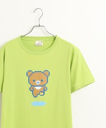 Rilakkuma 天竺 クルーネック 半袖Tシャツ