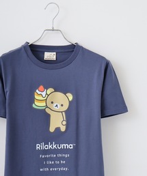 Rilakkuma 天竺 クルーネック 半袖Ｔシャツ