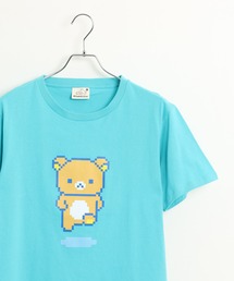 Rilakkuma 天竺 クルーネック 半袖Tシャツ