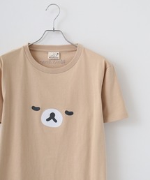 Rilakkuma 天竺 クルーネック 半袖Tシャツ