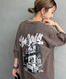 [BEN DAVIS/ベンデイビス] BILLBOARD バックフォトグラフィック ヴィンテージライクTシャツ