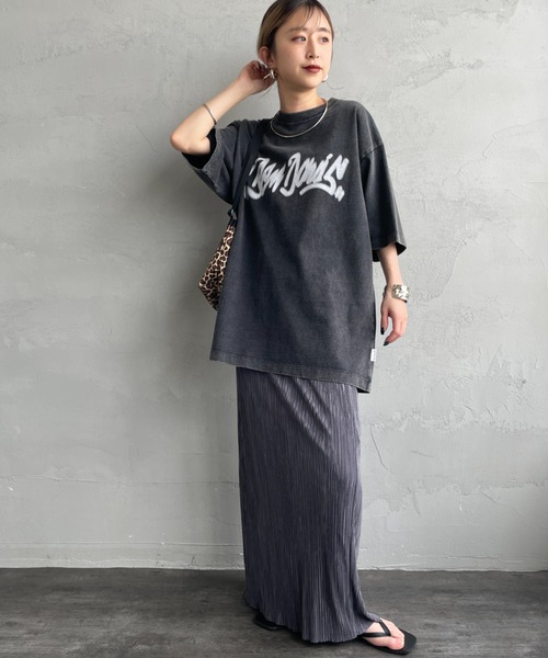 BEN DAVIS（ベンデイビス）の「[BEN DAVIS/ベンデイビス] BILLBOARD バックフォトグラフィック ヴィンテージライクTシャツ（Tシャツ/カットソー・レディース・ブラウン/ブラック・M/L/XL）」の15枚目の写真