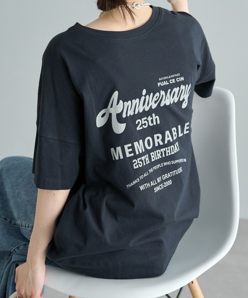 25th】25thロゴ2WAY T（Tシャツ/カットソー）｜PUAL CE CIN