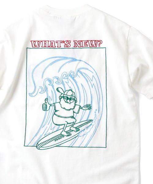 新品！Ms Gracy 刺繍 ホワイト Tシャツ 40 ジムマスター gym master 7.4oz FEEL IT！刺繍Tee ホワイト