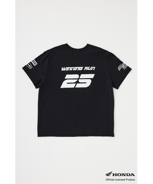 MOUSSY（マウジー）の「HONDA RACING BIG Tシャツ（Tシャツ/カットソー・レディース・ブラック/ホワイト/グリーン・FREE）」の14枚目の写真