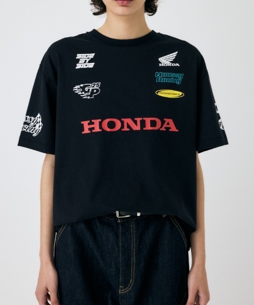 HONDA RACING BIG Tシャツ（Tシャツ/カットソー）｜MOUSSY（マウジー