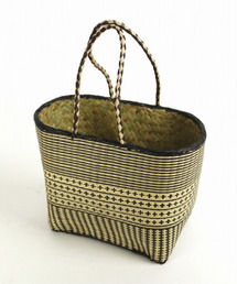 UNBILLION | アフリカンスクエアー AFRICANSQUARE / 水草 ミニかご(かごバッグ)