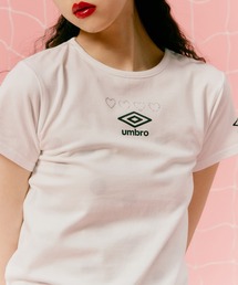 [UMBRO × Casselini]ラインストーンTシャツ