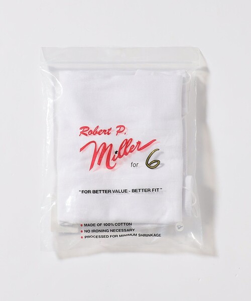 別注】＜Robert.P.Miller × 6＞チューブトップ 25SS（チューブ