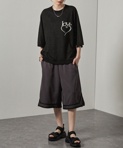 Alfred Alex（アルフレッドアレックス）の「【Alfred Alex】Chunky High-Sole Sneaker Sandals / 厚底 ボリュームソール ベルクロスポーツサンダル（サンダル・メンズ・ブラック/ホワイト・S/M/L）」の3枚目の写真