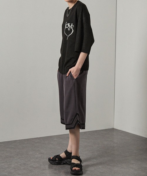 Alfred Alex（アルフレッドアレックス）の「【Alfred Alex】Chunky High-Sole Sneaker Sandals / 厚底 ボリュームソール ベルクロスポーツサンダル（サンダル・メンズ・ブラック/ホワイト・S/M/L）」の6枚目の写真