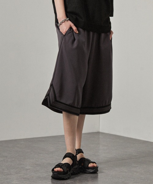 Alfred Alex（アルフレッドアレックス）の「【Alfred Alex】Chunky High-Sole Sneaker Sandals / 厚底 ボリュームソール ベルクロスポーツサンダル（サンダル・メンズ・ブラック/ホワイト・S/M/L）」の8枚目の写真