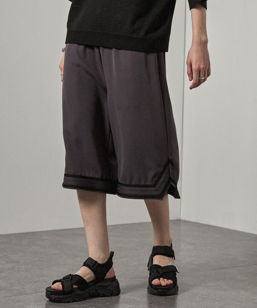 Alfred Alex（アルフレッドアレックス）の「【Alfred Alex】Chunky High-Sole Sneaker Sandals / 厚底 ボリュームソール ベルクロスポーツサンダル（サンダル・メンズ・ブラック/ホワイト・S/M/L）」の9枚目の写真