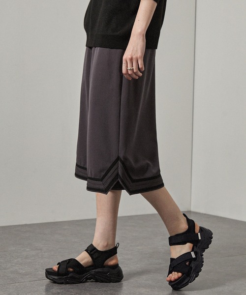 Alfred Alex（アルフレッドアレックス）の「【Alfred Alex】Chunky High-Sole Sneaker Sandals / 厚底 ボリュームソール ベルクロスポーツサンダル（サンダル・メンズ・ブラック/ホワイト・S/M/L）」の11枚目の写真