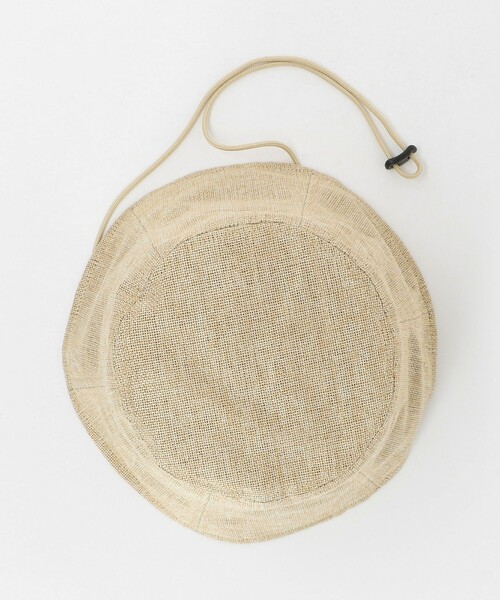 BEAUTY&YOUTH UNITED ARROWS（ビューティーアンドユースユナイテッドアローズ）の「パネル バケットハット（ハット・レディース・ナチュラル/ネイビー・FREE）」の11枚目の写真