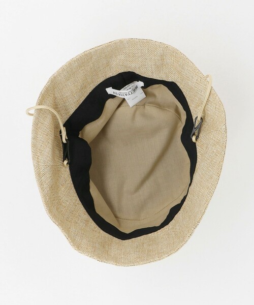 BEAUTY&YOUTH UNITED ARROWS（ビューティーアンドユースユナイテッドアローズ）の「パネル バケットハット（ハット・レディース・ナチュラル/ネイビー・FREE）」の12枚目の写真