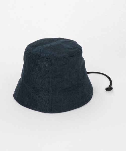BEAUTY&YOUTH UNITED ARROWS（ビューティーアンドユースユナイテッドアローズ）の「パネル バケットハット（ハット・レディース・ナチュラル/ネイビー・FREE）」の17枚目の写真