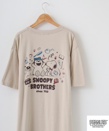 PEANUTS 天竺スーパーBIGTシャツ