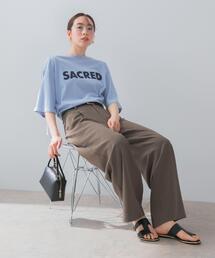 F by ROSSO | 『UR TECH DRYLUXE』F by ROSSO　タックワイドパンツ(その他パンツ)