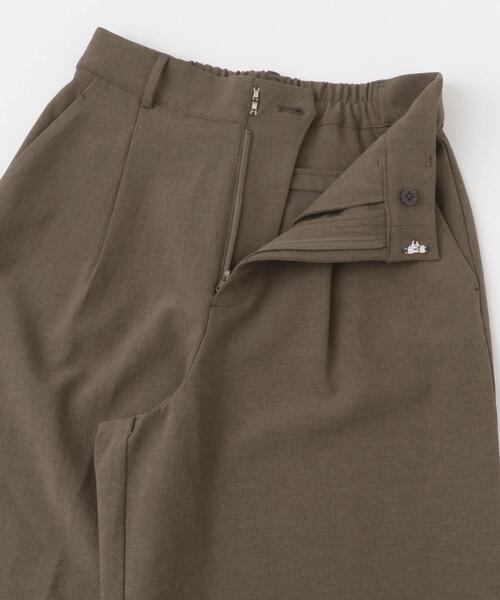 F by ROSSO（エフバイロッソ）の「『UR TECH DRYLUXE』F by ROSSO　タックワイドパンツ（その他パンツ・レディース・ブラック/モカ/ベージュ・34/36/38）」の14枚目の写真