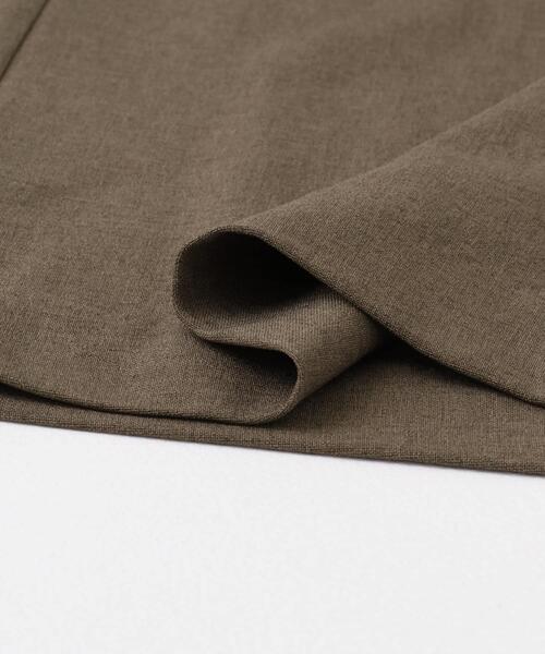 F by ROSSO（エフバイロッソ）の「『UR TECH DRYLUXE』F by ROSSO　タックワイドパンツ（その他パンツ・レディース・ブラック/モカ/ベージュ・34/36/38）」の17枚目の写真