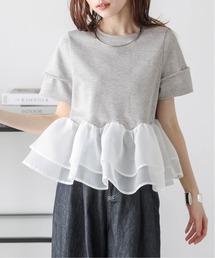 SUGAR BISKET（シュガービスケット）の「シアーフリルドッキングトップス（その他トップス）」