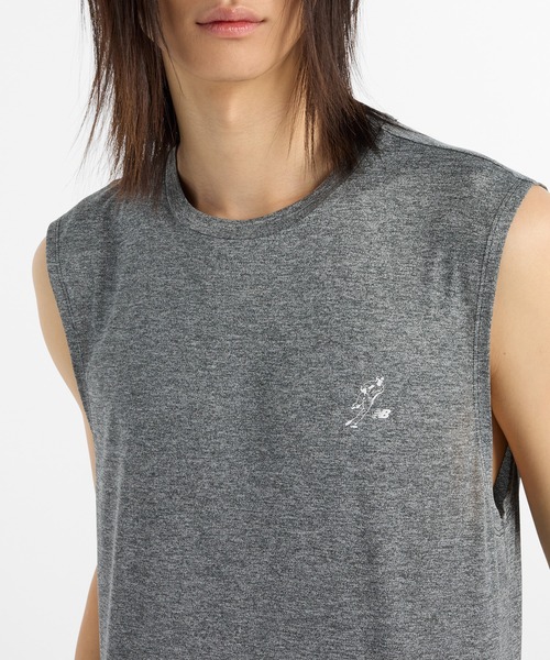 NEW BALANCE(ニューバランス)の「大谷翔平 パフォーマンススリーブレスTシャツ(Tシャツ/カットソー・メンズ・ブラック/ライトグレー・XX-LARGE/X-LARGE/LARGE/MEDIUM/SMALL)」の5枚目の写真