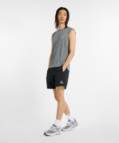 NEW BALANCE(ニューバランス)の「大谷翔平 パフォーマンススリーブレスTシャツ(Tシャツ/カットソー・メンズ・ブラック/ライトグレー・XX-LARGE/X-LARGE/LARGE/MEDIUM/SMALL)」の9枚目の写真
