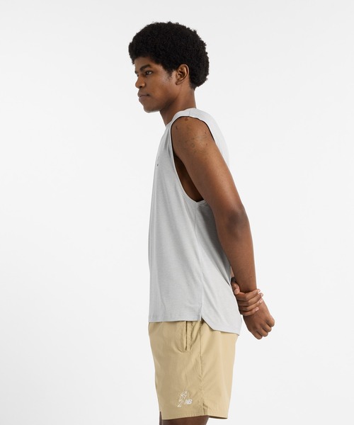 NEW BALANCE(ニューバランス)の「大谷翔平 パフォーマンススリーブレスTシャツ(Tシャツ/カットソー・メンズ・ブラック/ライトグレー・XX-LARGE/X-LARGE/LARGE/MEDIUM/SMALL)」の11枚目の写真