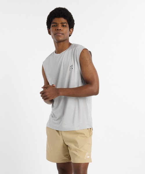 NEW BALANCE(ニューバランス)の「大谷翔平 パフォーマンススリーブレスTシャツ(Tシャツ/カットソー・メンズ・ブラック/ライトグレー・XX-LARGE/X-LARGE/LARGE/MEDIUM/SMALL)」の17枚目の写真