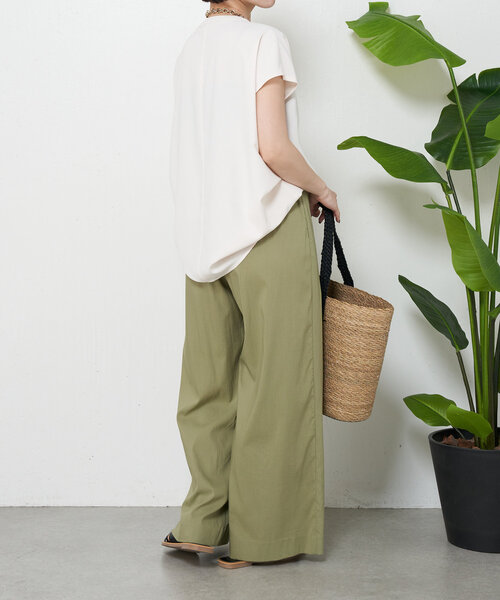 Jena espace merveilleux(ジェナ エスパスメルヴェイユ)の「【夏verが新登場!】スタッズポケットフレンチシャツ(シャツ/ブラウス・レディース・アイボリー/グレー/ブラック・FREE)」の6枚目の写真