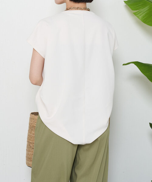 Jena espace merveilleux(ジェナ エスパスメルヴェイユ)の「【夏verが新登場!】スタッズポケットフレンチシャツ(シャツ/ブラウス・レディース・アイボリー/グレー/ブラック・FREE)」の13枚目の写真