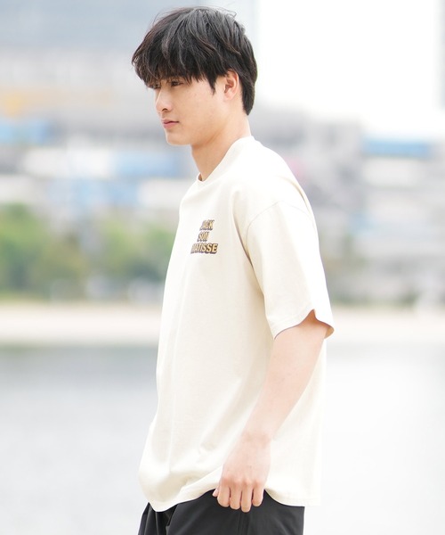 ムラサキスポーツ(ムラサキスポーツ)の「【ムラサキスポーツ限定】DEAR LAUREL × JACSON MATISSE JACSON MATISSE Tシャツ DL25S-JM04(Tシャツ/カットソー・メンズ・グリーン/ピンク/オフホワイト/チャコールグレー・M/L/XL)」の6枚目の写真