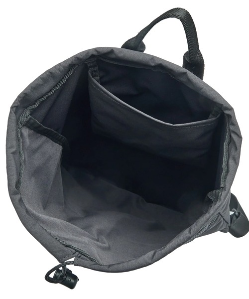 Quiksilver（クイックシルバー）の「EASY SUN PACK/クイックシルバーナップサック（バックパック/リュック・メンズ・ブラック/グリーン・FREE）」の5枚目の写真