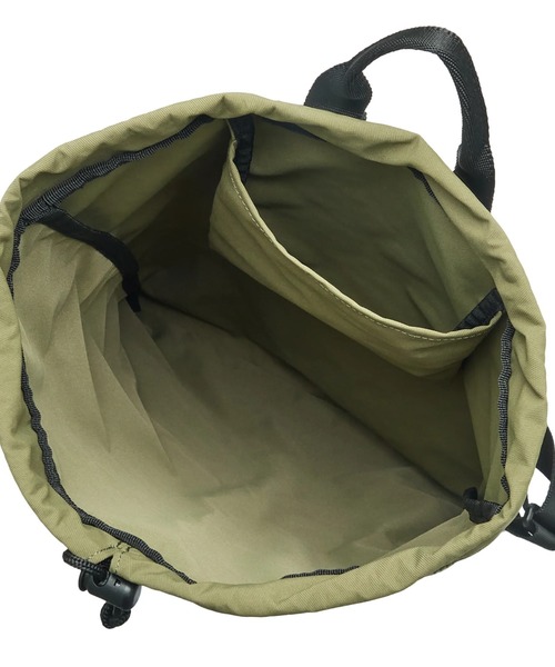 Quiksilver（クイックシルバー）の「EASY SUN PACK/クイックシルバーナップサック（バックパック/リュック・メンズ・ブラック/グリーン・FREE）」の10枚目の写真