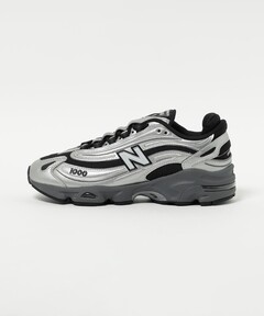 【送料込】NEW BALANCE 1000 レザー＆メッシュ スニーカー NEW BALANCE 1000 SL リフレクティブ レザー＆メッシュ