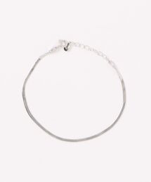 ALLURELLE（アリュレル）の「【ALLURELLE】silver925 スネークチェーンブレスレット KNF-TP（ブレスレット）」