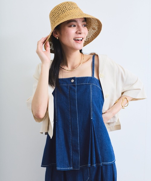 POSTOKYO デニムビスチェ セール】Denim Bustier / デニムビスチェ（チューブトップ