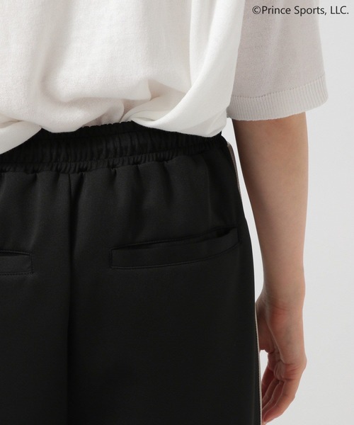 PRINCE（プリンス）の「【Prince(プリンス)】別注ロゴ刺繍入りラインパンツ（その他パンツ・レディース・ブラック/グリーン・FREE）」の17枚目の写真