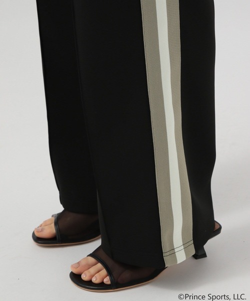 PRINCE（プリンス）の「【Prince(プリンス)】別注ロゴ刺繍入りラインパンツ（その他パンツ・レディース・ブラック/グリーン・FREE）」の21枚目の写真