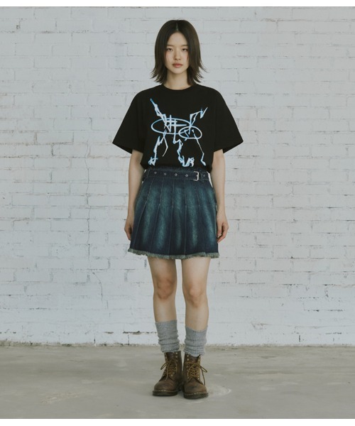 tシャツ A'GEM/9 × .kom 「ROMANTIC CROWN/ロマンティック クラウン」サンダーシャイニング Tシャツ レディース メンズ セール】A'GEM/9 × .kom 『ROMANTIC CROWN/ロマンティック