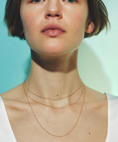 les bonbon】K18 alexandra matinee necklace/アレクサンドラ マチネ