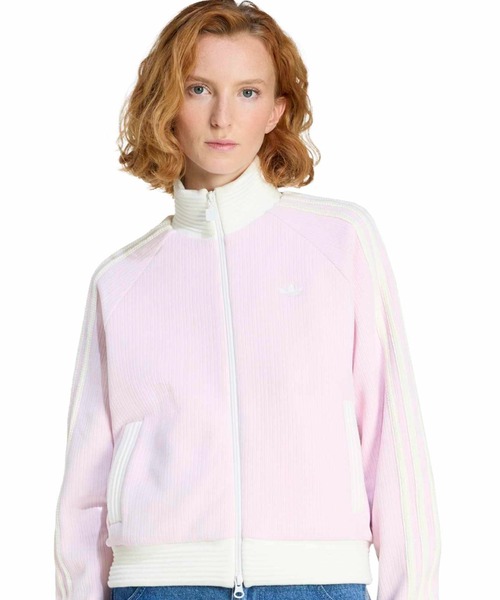 adidas VELOUR KNIT TRACK TOP / アディダス ベロア ニット トラック