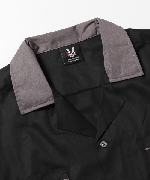 HILTON(ヒルトン)の「HILTON/ヒルトン GM LEGEND BOWLING SHIRTS ボーリングシャツ(シャツ/ブラウス・メンズ・ネイビー/ブラック・XL)」の9枚目の写真