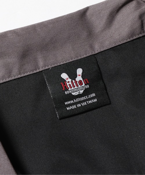 HILTON(ヒルトン)の「HILTON/ヒルトン GM LEGEND BOWLING SHIRTS ボーリングシャツ(シャツ/ブラウス・メンズ・ネイビー/ブラック・XL)」の10枚目の写真