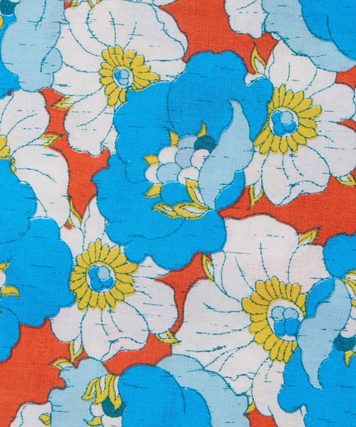 Ocean&Ground（オーシャン&グラウンド）の「ﾚﾄﾛﾌﾗﾜｰ浴衣ﾐﾆ丈ﾜﾝﾋﾟｰｽ（浴衣・キッズ・グリーン/レッド・90/100/110/120/130/140）」の17枚目の写真