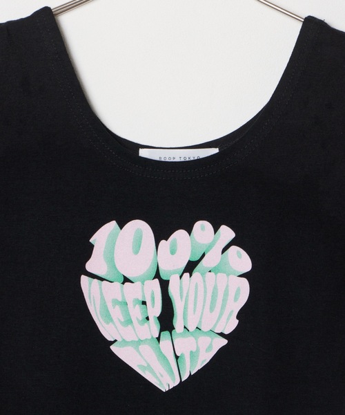 ROOPTOKYO(ループトウキョウ)の「ROOPTOKYO×kim yul 100% keep your faith tee 秋物 秋服 2026年秋冬(Tシャツ/カットソー・レディース・ブラック/ピンク・FREE)」の13枚目の写真