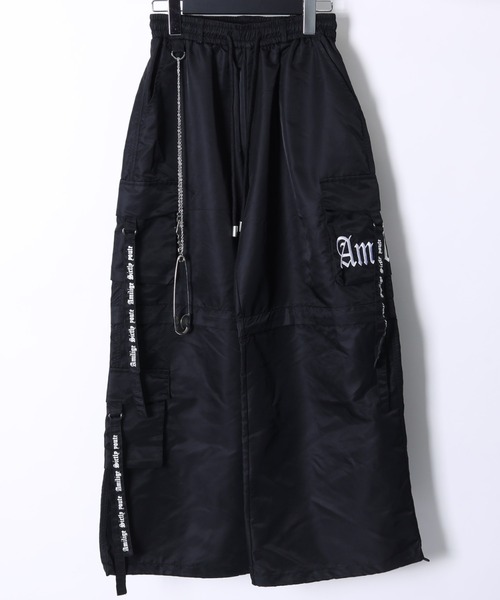 【処分予定】Amilige ジョガーパンツ BLACK 黒 サブカル 処分予定】Amilige ジョガーパンツ BLACK 黒 サブカル Amilige