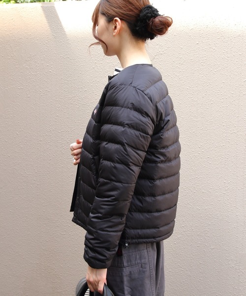 モモカDANTON インナーダウンジャケット36 M BLACK Danton 「DANTON