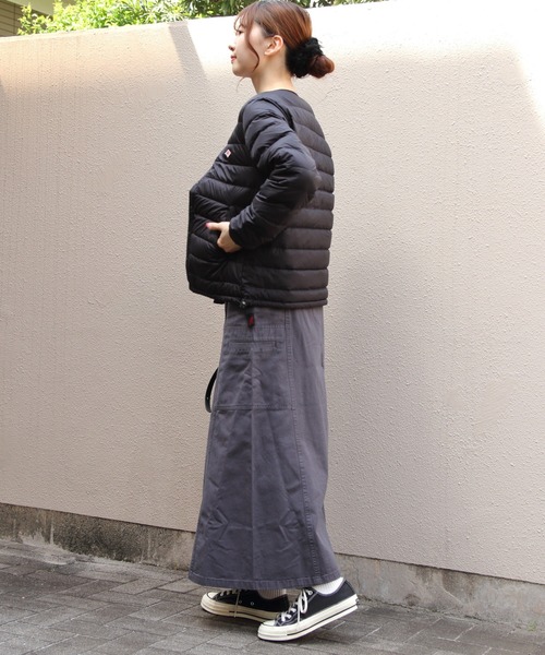 DANTON（ダントン）の「DANTON/ダントン　インナーダウンクルーネックジャケット　INNER DOWN CREWNECK JACKET　DT-A0001 RRT（ウィメンズ）（ダウンジャケット/コート・レディース・ブラック/ナチュラル・M/S）」の8枚目の写真